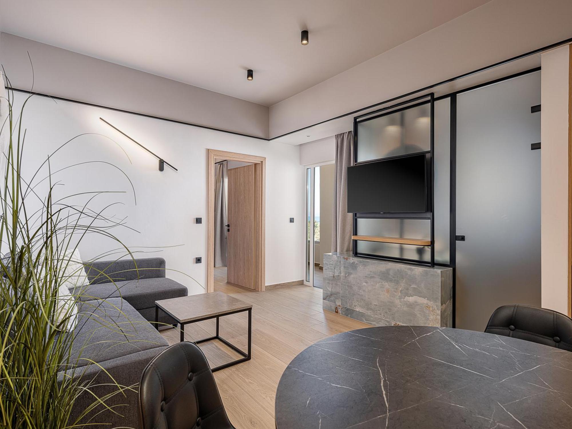 Alexia Beach Hotel Agia Marina エクステリア 写真