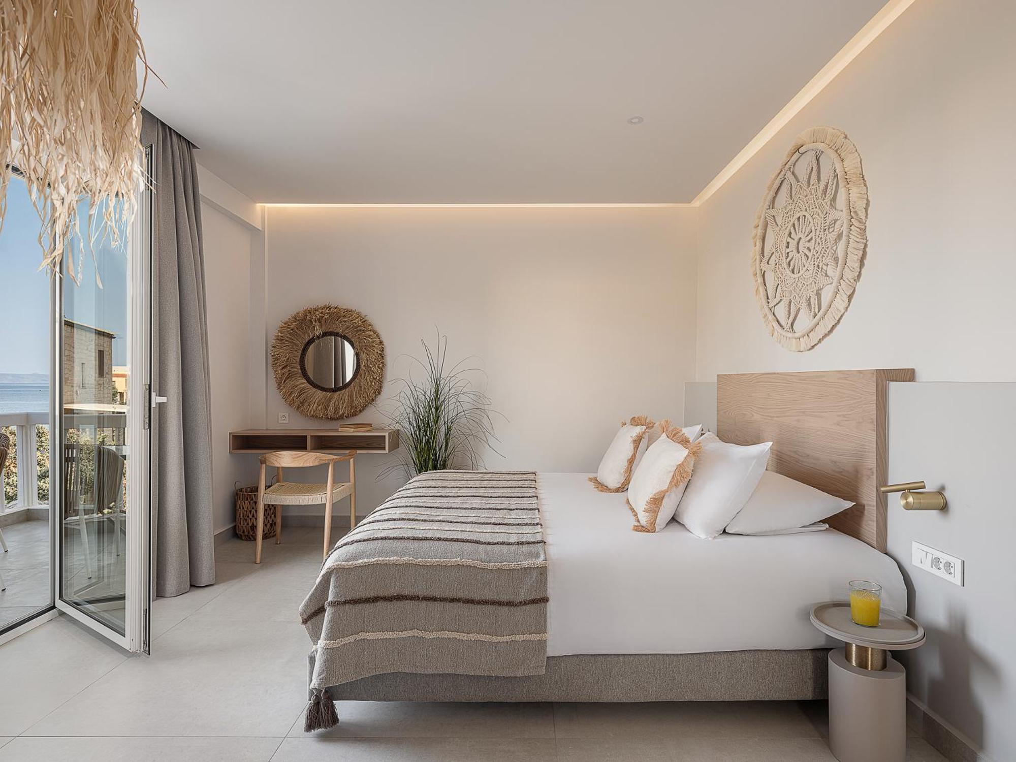 Alexia Beach Hotel Agia Marina エクステリア 写真